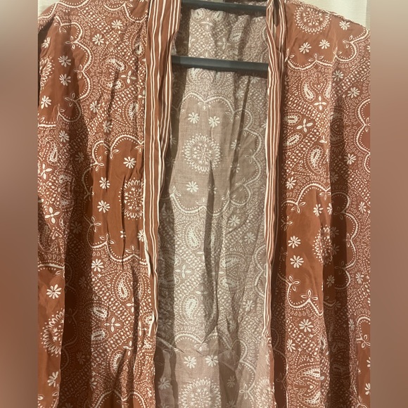 WOMEN PRINT KIMONO - Picture 2 of 3